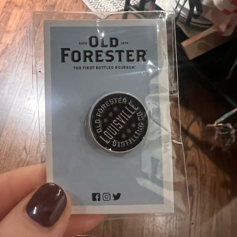 NWT Old Forester Louisville Distilling Co. Pin
